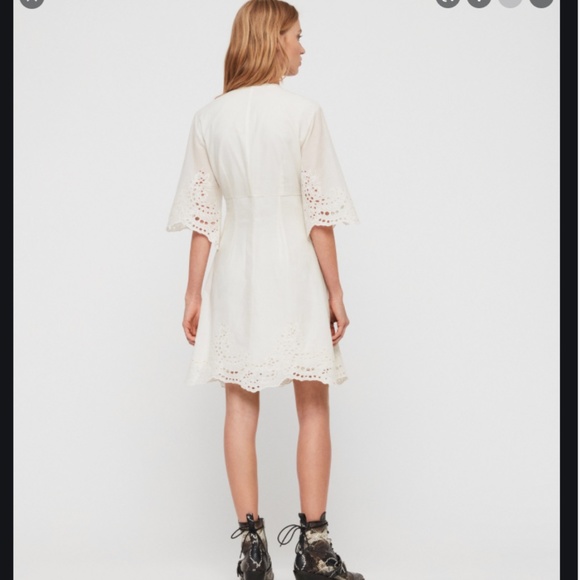 Allsaints- Una Broderie Dress (NWT) - Picture 14 of 16
